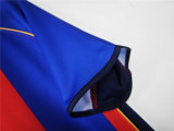 Mens Barcelona Retro Home Jersey 2001/02