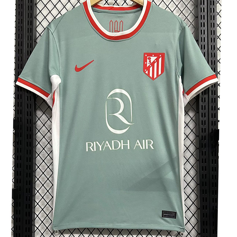 24-25  Atletico Madrid Away Fans Soccer Jersey
