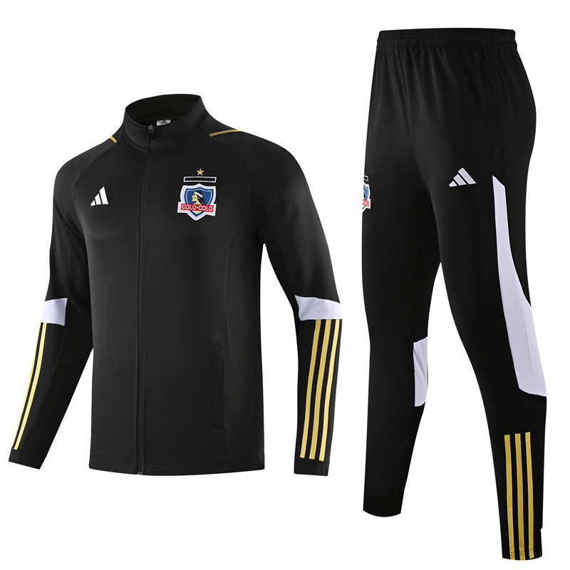 24-25 Colo-Colo Black Jacket Tracksuit