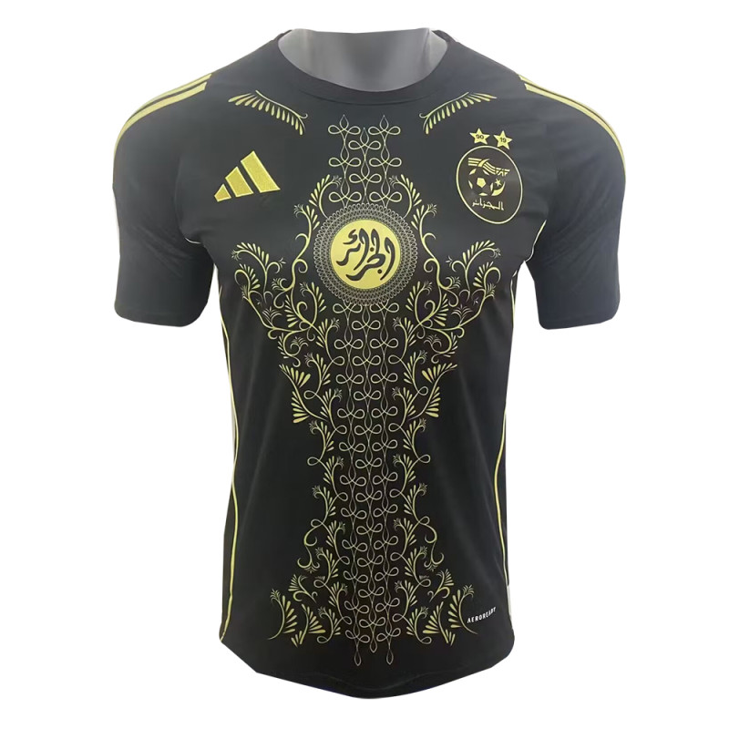 Mens Algeria Black Jersey 2024