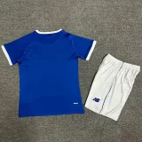 24-25 Cardiff City Home Kids Soccer Jersey