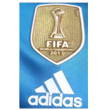 2017-2018 Real Madrid Third Player Version  Long Sleeve Retro Soccer Jersey