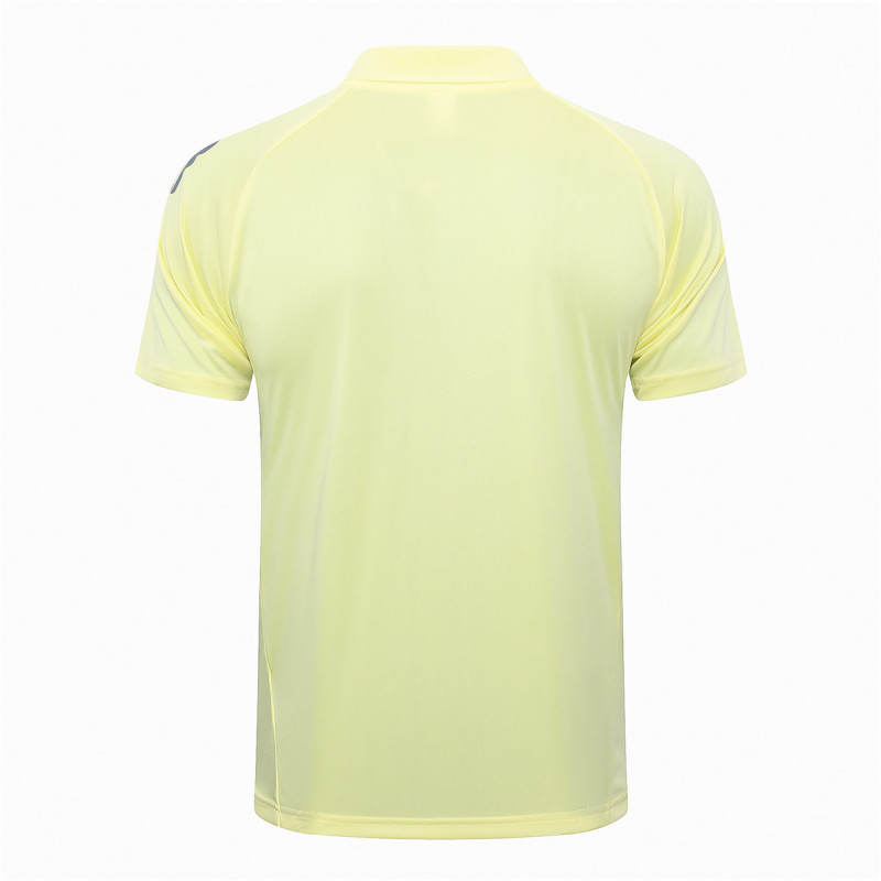 Mens Ajax Polo Shirt Yellow 2024/25