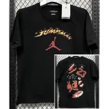 T266 Jordan Black High Quality Casual T-Shirt