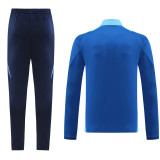2024 AD Fancy Blue Jacket Tracksuit #AJ18