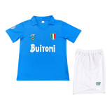 Kids Retro Napoli Home Jersey 1987/88