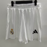 24-25 Real Madrid  Home Player Version Shorts Pants