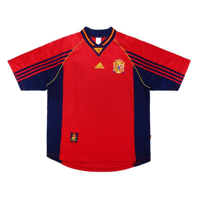 Mens Spain Retro Home Jersey 1998