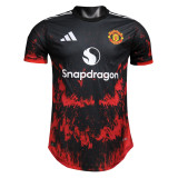 Mens Manchester United Special Black Authentic Jersey 2024/25 - Match