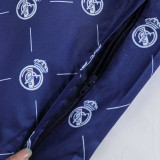 23-24 Real Madrid Blue Windbreaker