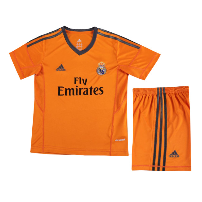 Kids Retro Real Madrid Third Jersey 2013/14