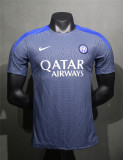 Mens Inter Milan Pre-Match Short Training Authentic Grey Jersey 2024/25 - Match