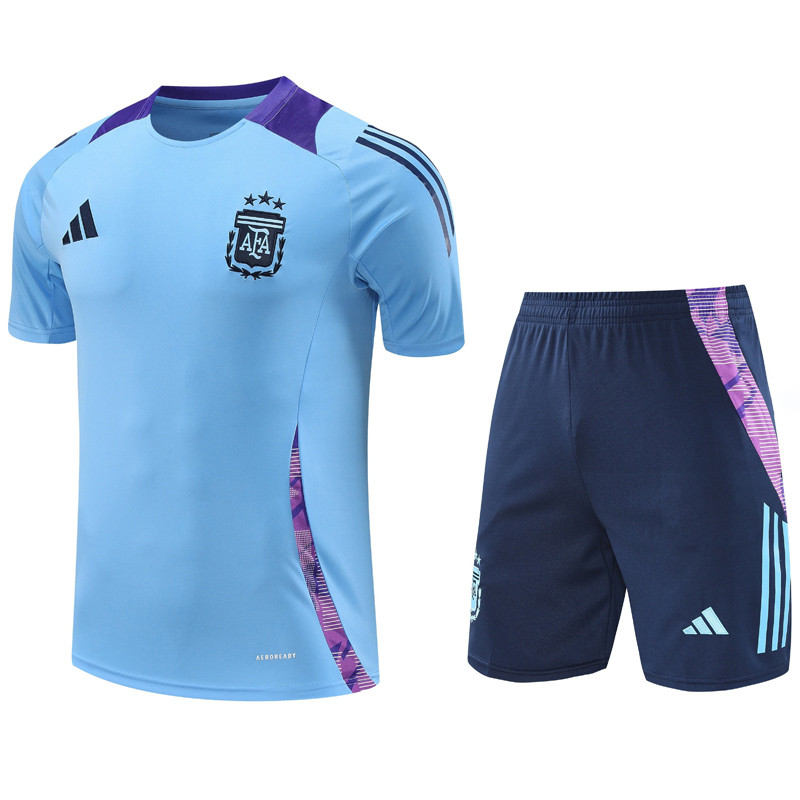24-25 Argentina Light blue Training Short Suit