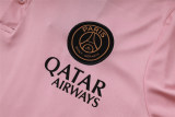 Mens PSG x Jordan Polo Shirt Pink 2024/25