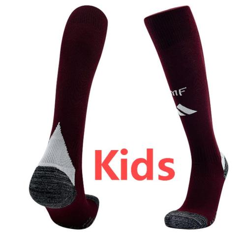 24-25 Mexico Home Red Kids Socks