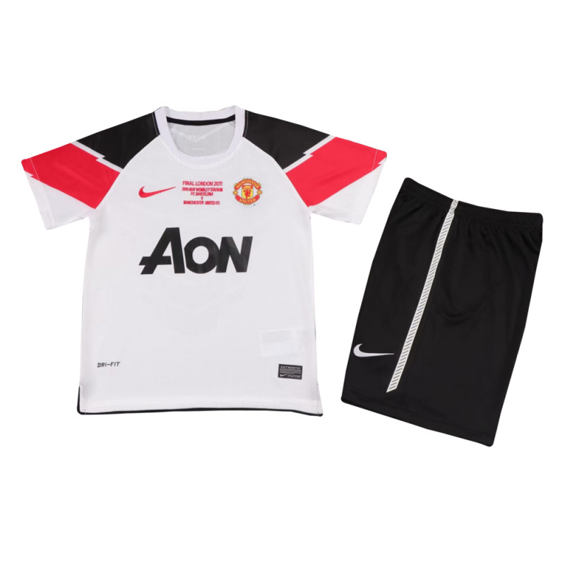 Kids Retro Manchester United Away Jersey 2011/12