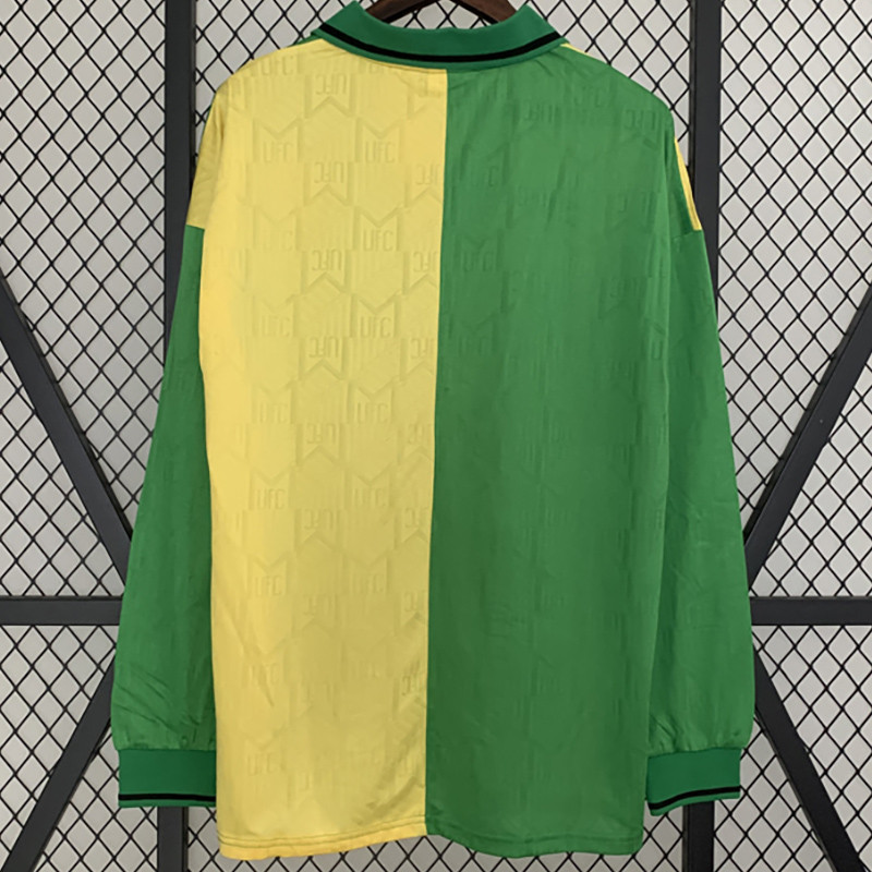 1992 Man Utd Away Long Sleeve Retro Soccer Jersey