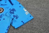 Mens Chelsea Short Training Suit Blue Pattern 2024/25