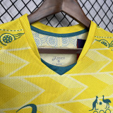 24-25 Australia Yellow Concept Edition Fans Soccer Jersey