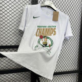 T280 Celtics White High Quality Casual T-Shirt