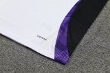 Mens Real Madrid  White Vest Short traning suit 2024/25