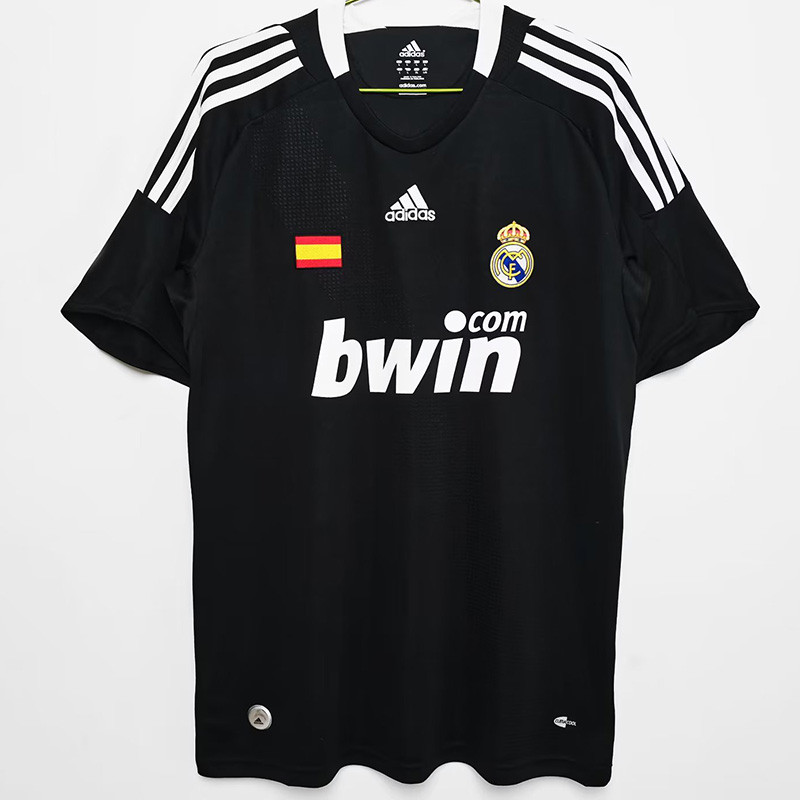 2008-2009 Real Madrid Third Retro Soccer Jersey