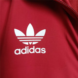 Mens Ajax All Weather Windrunner Jacket Red Classic