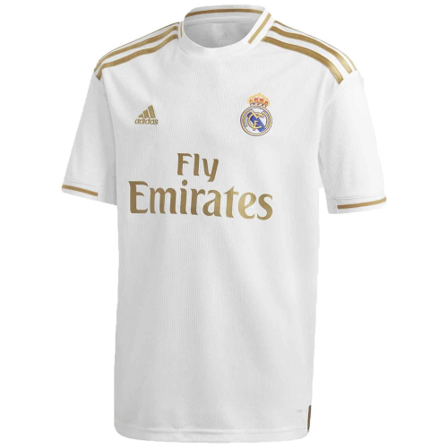 Mens Real Madrid Retro Home Jersey 2019/20