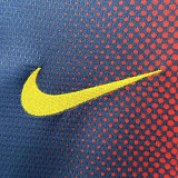 2012-2013 Barcelona  Home Long Sleeve Retro Soccer Jersey