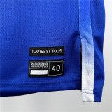 Mens Nike Blue France Basketball Player Jersey - Olympic Games 2024