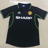 1998-1999 Man Utd Away Retro Soccer Jersey