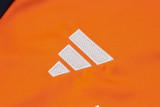 24-25 Man Utd Orange Half Pull Tracksuit