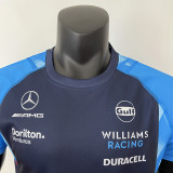 2023 F1 Formula One Mercedes Blue Racing Suit