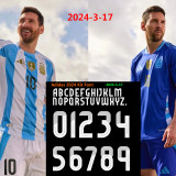 24-25 Argentina Home Long Sleeve Player Version Soccer Jersey