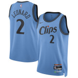 Mens Los Angeles Clippers Nike Blue 2024/25 Swingman Jersey - City Edition