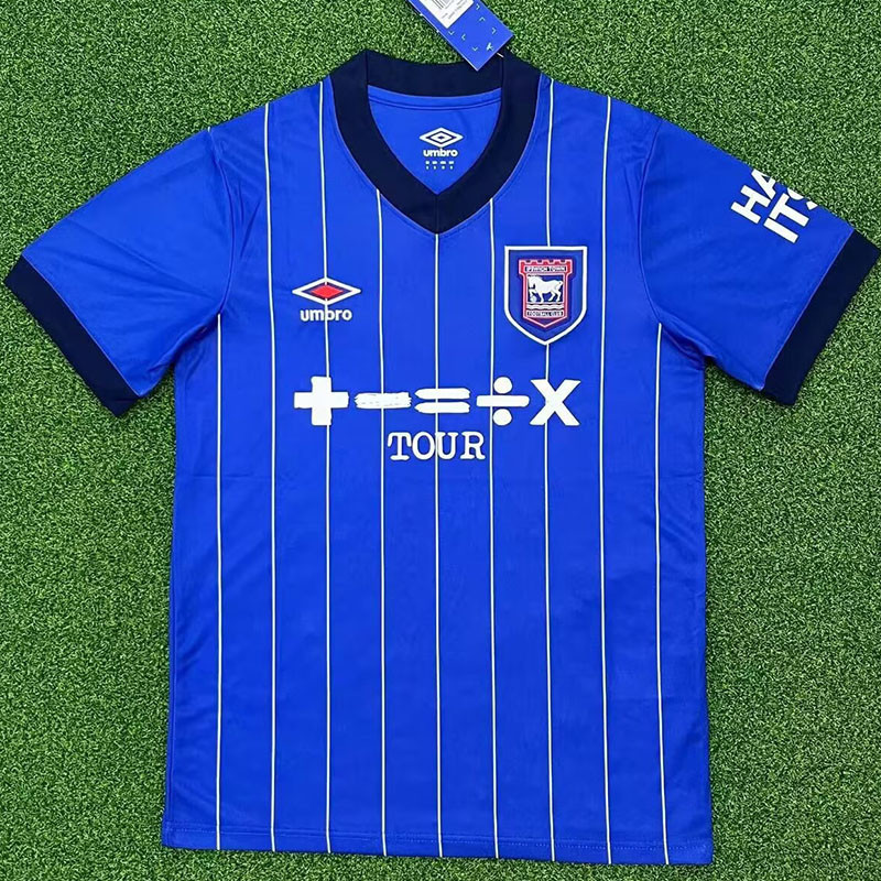 24-25 Ipswich Home Fans Soccer Jersey