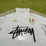 2023 Italy White 125th Anniversary Edition Fans Soccer Jersey
