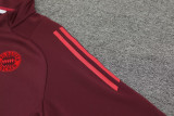 24-25 Bayern Jujube red Jacket Tracksuit