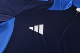 2024 AD Royal blue Half Pull Tracksuit