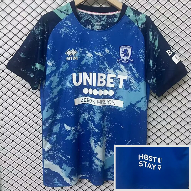 24-25 Middlesbrough Third Fans Soccer Jersey