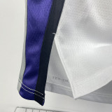 23-24 Kings MONK #0 White Top Quality Hot Pressing NBA Jersey