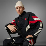 Mens Manchester United adidas Originals Lifestyler Full-Zip Track Jacket Black 2024/25