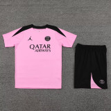 24-25 PSG Pink Training Short Suit