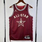 23-24 ALL-STAR LEONARD #2 Red Top Quality Hot Pressing NBA Jersey