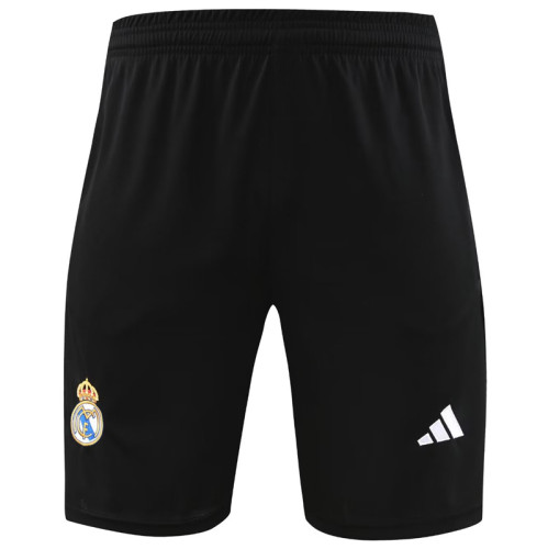 24-25 Real Madrid  Black Training Shorts Pants