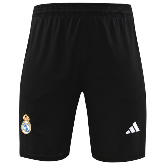 24-25 Real Madrid  Black Training Shorts Pants