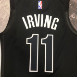 22-23 NETS IRVING #11 Black Top Quality Hot Pressing NBA Jersey (Trapeze Edition)