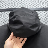 2024 PM Velvet Thickened warm Black Outdoor Jackets