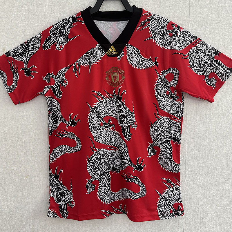 2019-2020 Man Utd 'Chinese New Year' Retro Soccer Jersey