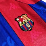 1996-1997 Mens   Barcelona Home Retro Soccer Jersey